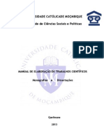 Manual de Monografia e Dissertacao - FCSP - UCM