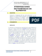 informe n°3- DETERMINACIONES REFRACTOMÉTRICAS EN ALIMENTOS