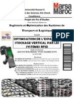 PFE Logistique Optimisation de L_espace de Stockage Vertical Par Les Systèmes RFID