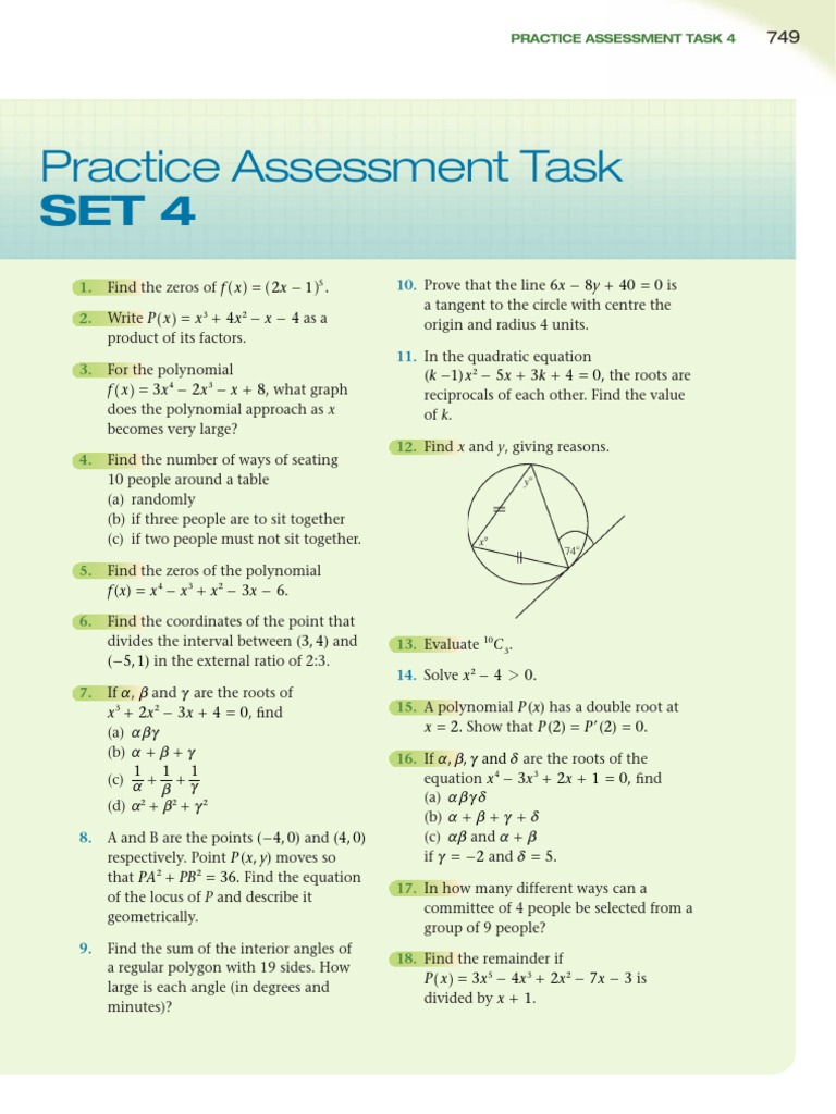 Polynomial and Graph Analysis Tasks | PDF | Polynomial | Trigonometric ...