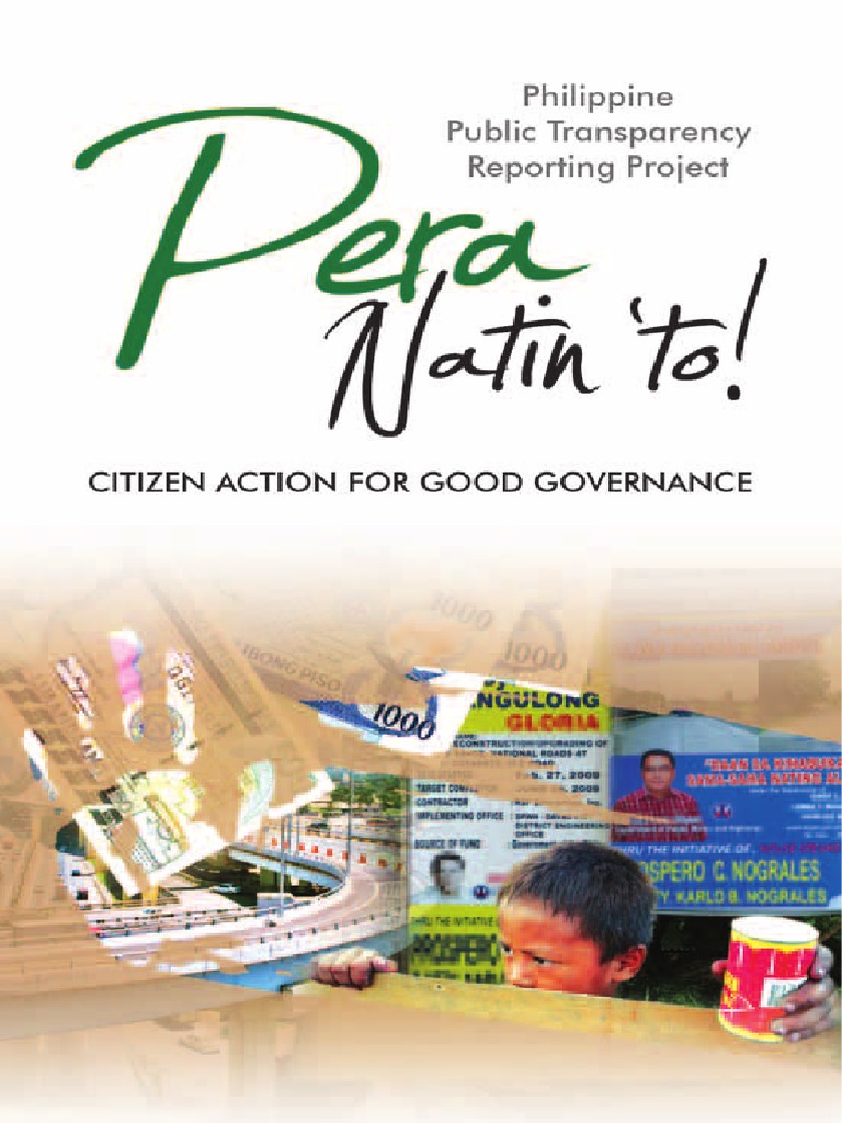 Transparency in Phillipines Through Media and Citizens | PDF ...