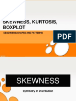 Take 9 - Skewness, Kurtosis, Boxplot