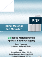 Presentasi Teknik Material Dan Mutakhir - Revisi