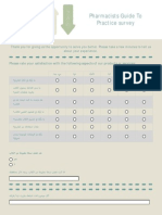Pharmacists Guide To Practice Survey
