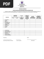 Brigada Eskwela Forms | PDF | Volunteering | Teachers