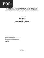 Download Los Angeles atestat engleza by Stanciu Marian SN265631132 doc pdf