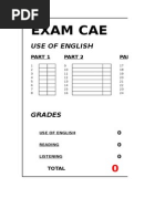 CAE Exam