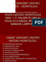 Kuliah Gawat Darurat Gastro Entero Hepatologi