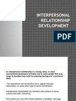Interpersonal Relationship Development FS