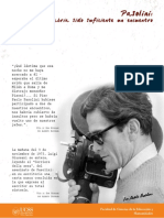 Pasolini. Quizás habría sido suficiente un encuentro