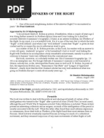 Download Bolton -Thinkers of the Right by docdude23 SN265638416 doc pdf