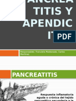 Apendicitis y Pancreatitis