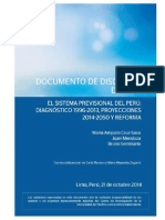 El Sistema Previsional del Perú