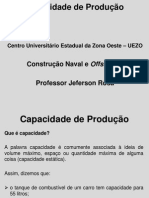 CNO2 Aula4 Capacidade de Produção