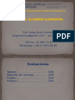 1 - Introduccion Al Algebra Elemental