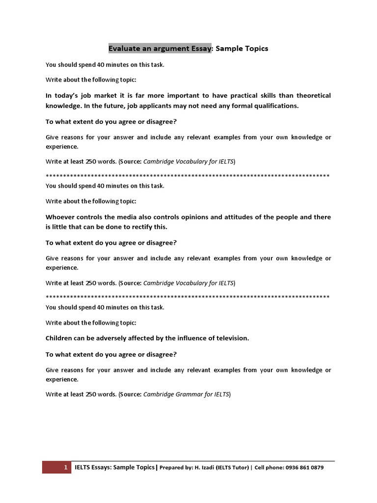 Parts of an argumentative essay picture