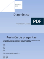 Diagnostic o