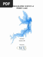 Hydrographic Survey of Perry Lake Using The SyQwest Bathy 15ooc