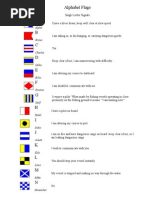 Phonetic Alphabet for Maritime Communication | PDF | Shipping | Ships