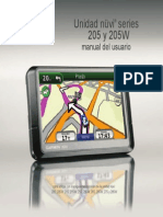 Manual del Usuario de GPS Garmin 205W en Español