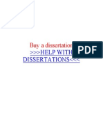 Buy A Dissertation PDF