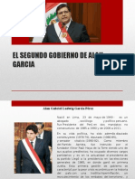 El Segundo Gobierno de Alan Garcia