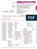 Miniature Toggle Switches Specifications and Ordering Guide