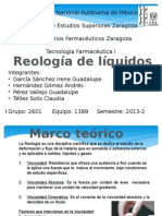 Liquidos reologia