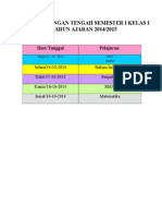 Jadwal