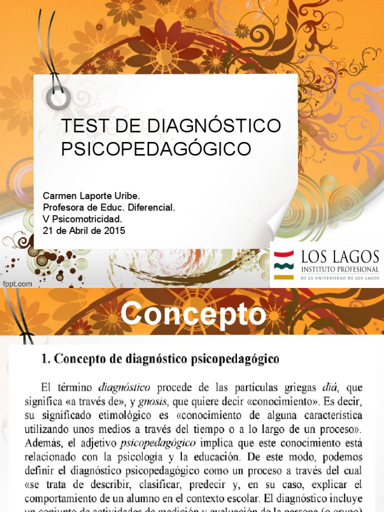 Test Psicopedagógicos | PDF