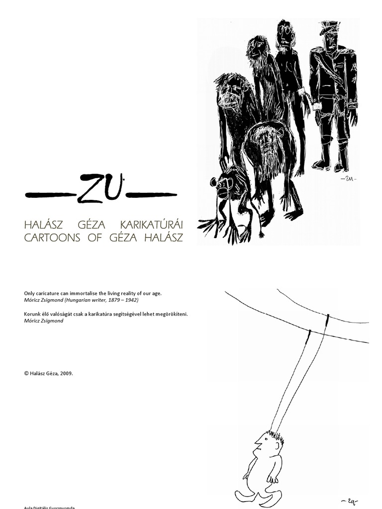 ZU Karikatúrák / ZU Cartoons PDF Hungary Budapest