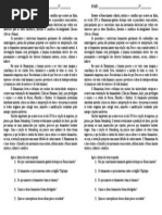 Atividade Renascimento 8 Ano