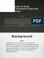 Blood Pressure in Early Autosomal Dominant Polycystic Kidney Disease