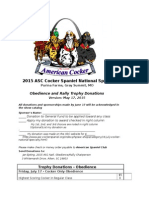 2015 ASC Cocker National Obedience and Rally Donation Document