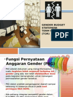 Gender Budget Statement