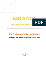 Problemas Resueltos de Estatica Genner Villarreal Castro