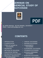 Seminar On Phytochemical Study of Glycoside