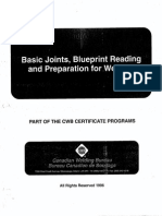 Blueprint Reading of Basic Joints and Preparation for Welding