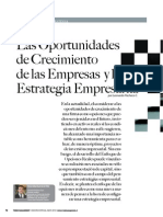 Las Oportunidades de Crecimiento de La Empresa y Estrategia Empresarial