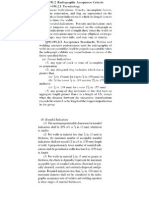 RT Acceptance Standard As Per ASME IX