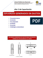 Esfuerzos Generados en Ductos