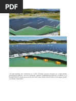 Floating Solar Power Plant | PDF | Solar Power | Photovoltaic System