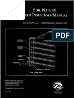 Soil Nailing - Field Inspectors Manual