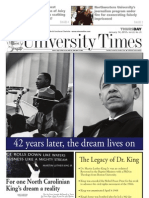 The University Times - January 14, 2010