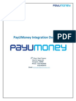 PayUMoney Technical Integration Document