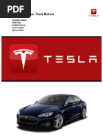 Marketing Plan - Tesla Motors