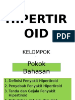 Hipertiroid Diet dan Gejala