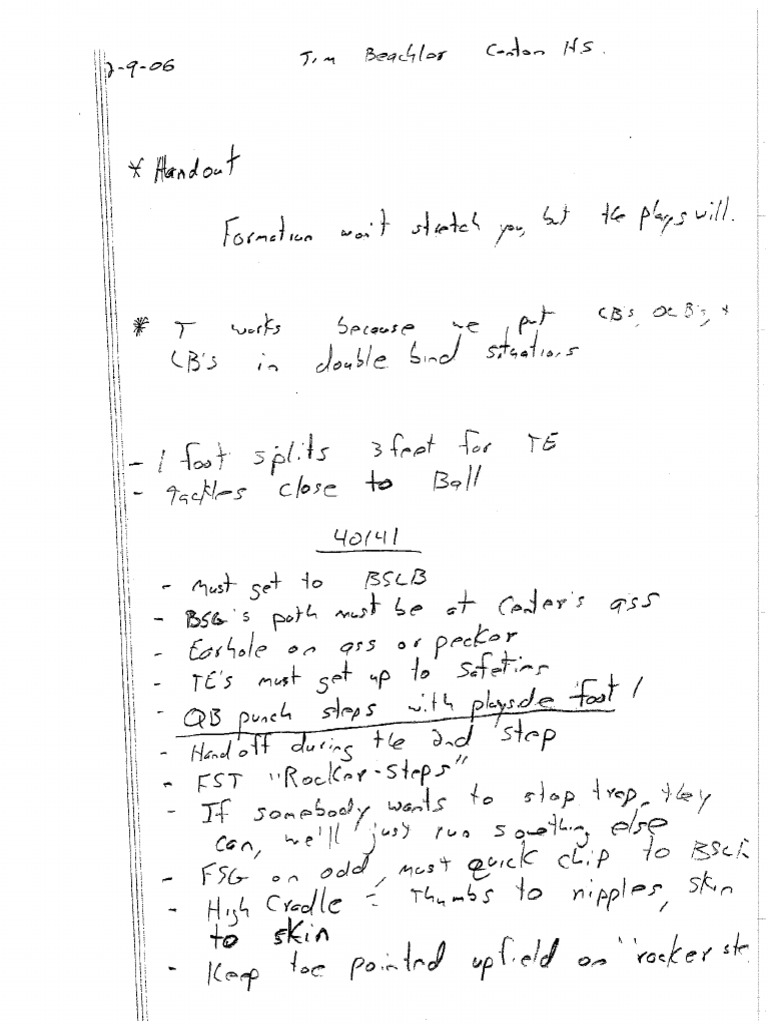 T Wing T Power T Notes | PDF