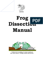 frog dissection manual 2013