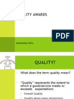 Quality Awards